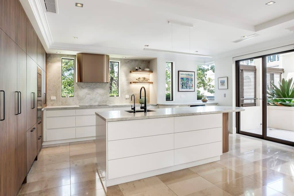 Chic kitchen apartment renovation