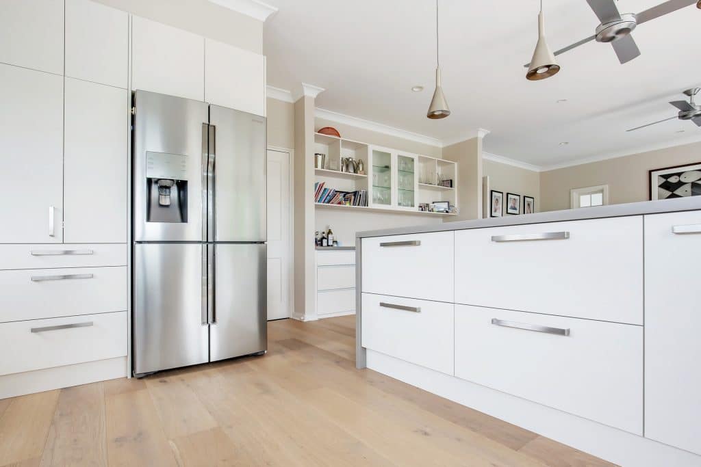 Kitchen renovation with plenty of storage options