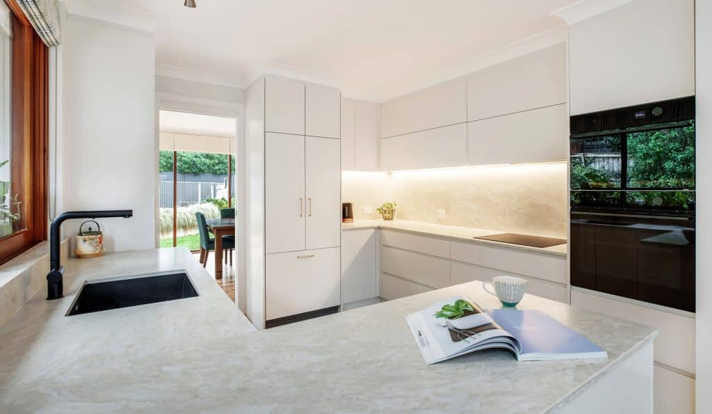 Chic Kitchen renovation in muted tones