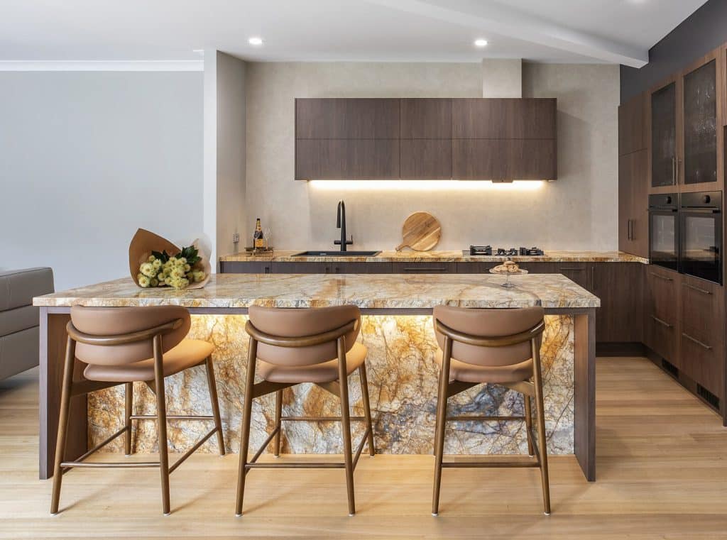 Beautiful kitchen renovation in the hues of nature