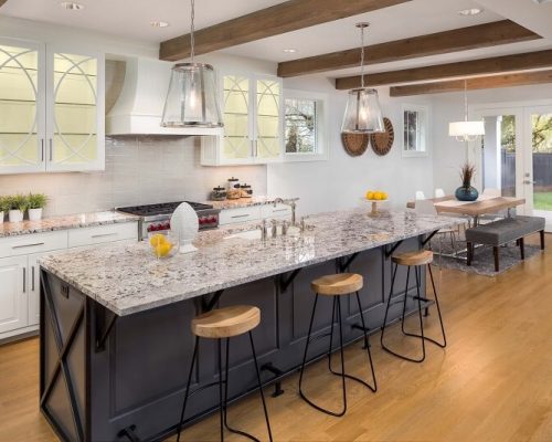 black and white traditional kitchen design images